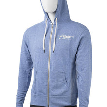 Load image into Gallery viewer, Hobie Sky Blue Zip Hoodie California Logo Front
 sku:65221