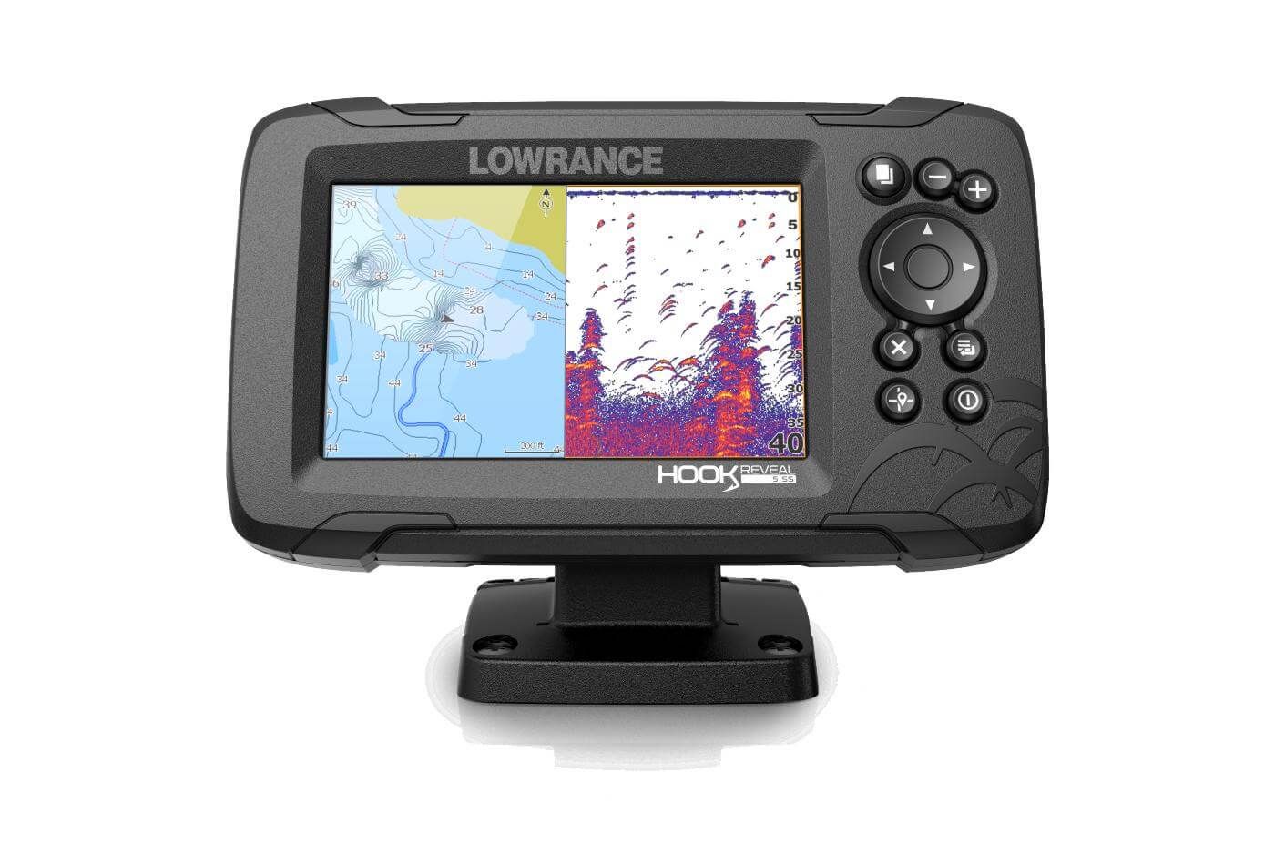 hook reveal 7 splitshot with chirp sidescan downscan with aus/nz charts sku: