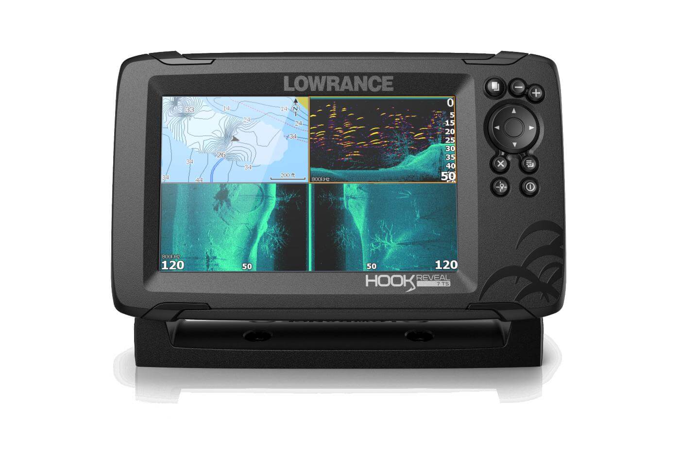 HOOK Reveal 7 TripleShot with CHIRP, SideScan, DownScan with AUS/NZ charts sku: