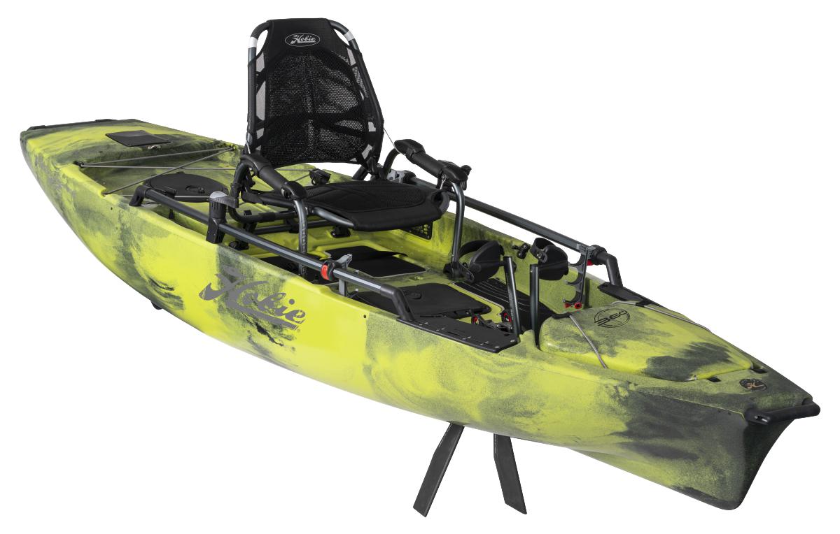 Hobie Pro Angler 12 MirageDrive360XR 3 Quarters Amazon Green Camo | SKU: 27100110-24