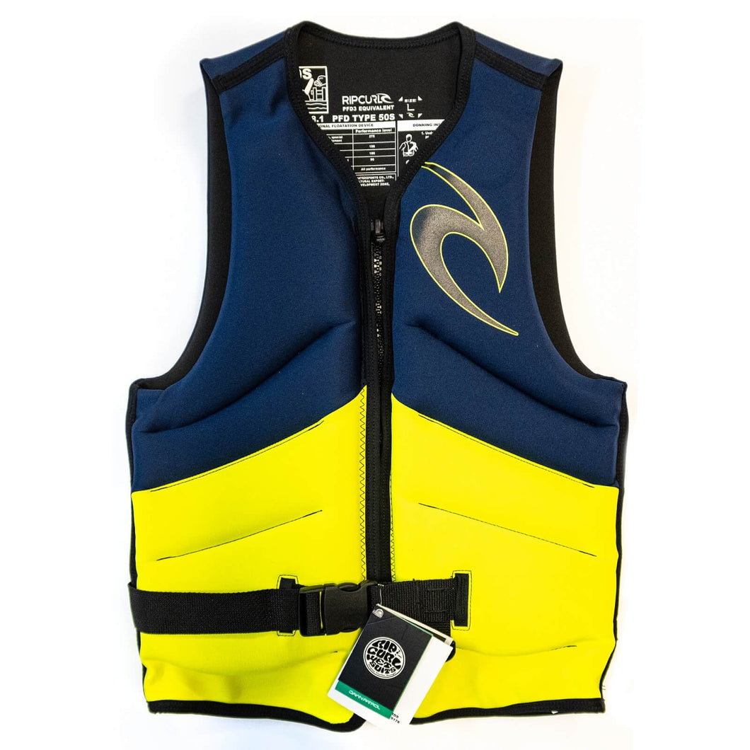 Rip Curl Men's Dawn Patrol Life Jacket sku:RTL-119-WK16DM-nvy-xxxlarg