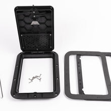Load image into Gallery viewer, vertical rectangular hatch kit included parts exploded
 sku:77701801